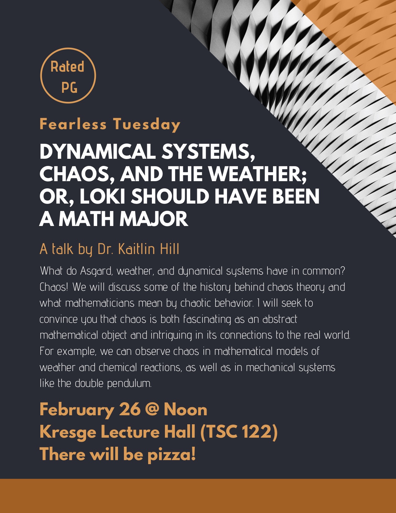 Feb 26 - Dynamical systems chaos